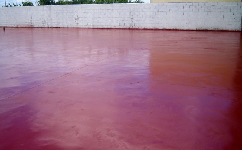 beton sclivisit in cuart rosu